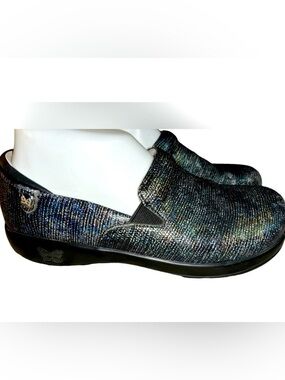 Alegria Keil Glimmer Glam Slip on Nursing Shoe Size 39 US 9/39